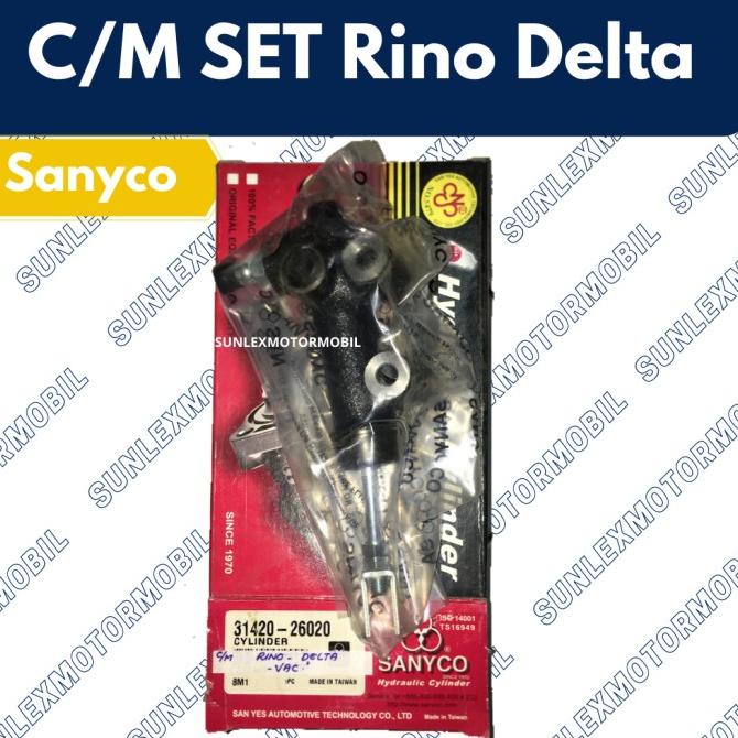 Master Kopling Atas Cm Rino Delta Set Komplit Sanyco 31420-26020 Promo