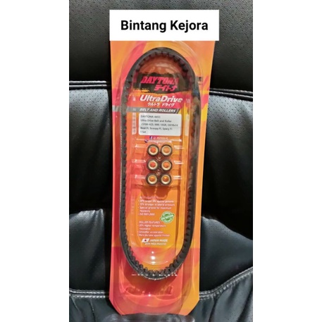 VANBELT V-BELT RACING DRIVE BELT DAYTONA BEAT FI BEAT ESP SCOOPY FI SPACY FI KZL ORI ASLI DAYTONA