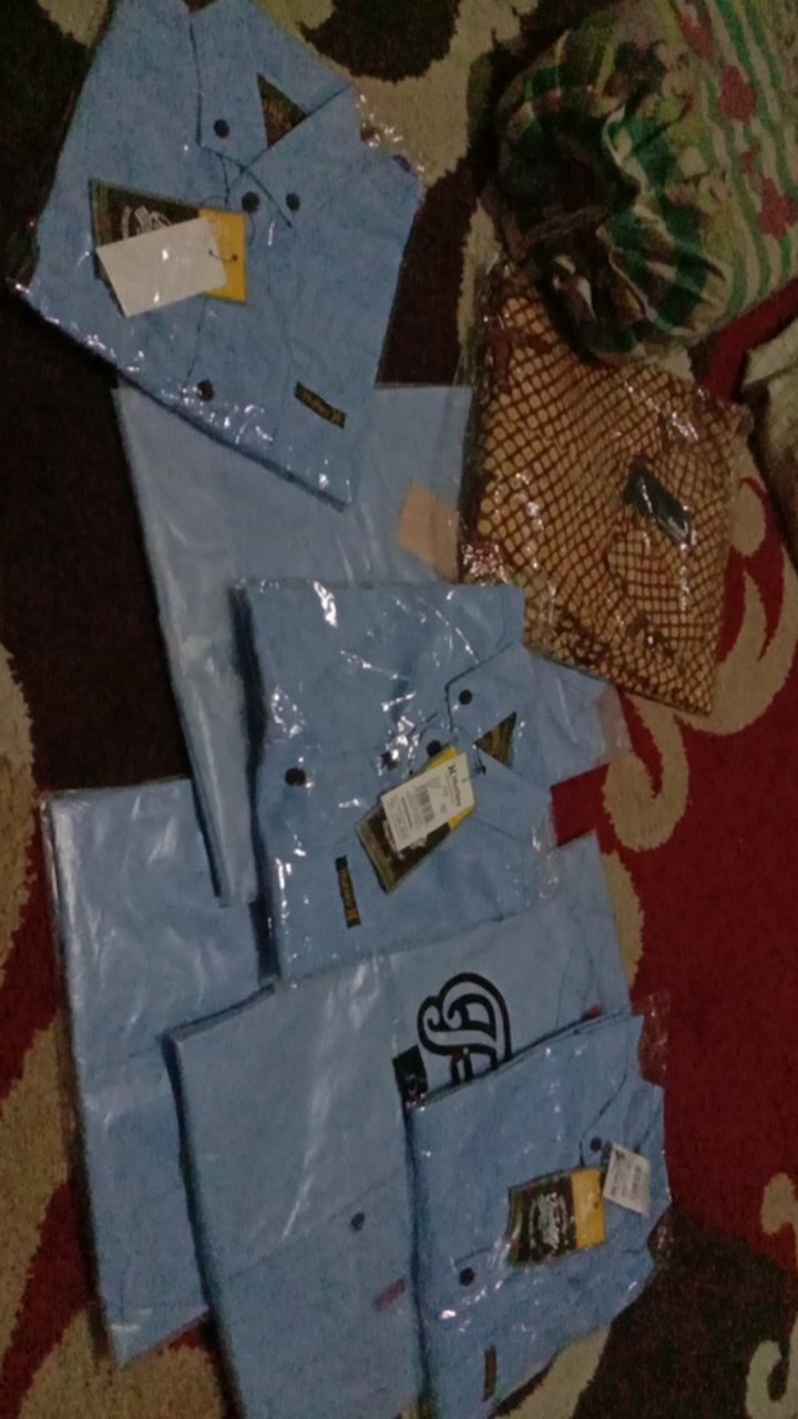 Grosir Trolistore Kemeja Batik Pria Motif Baron Kukup Pjg Lengan Panjang Seragam Batik Cowok Pria