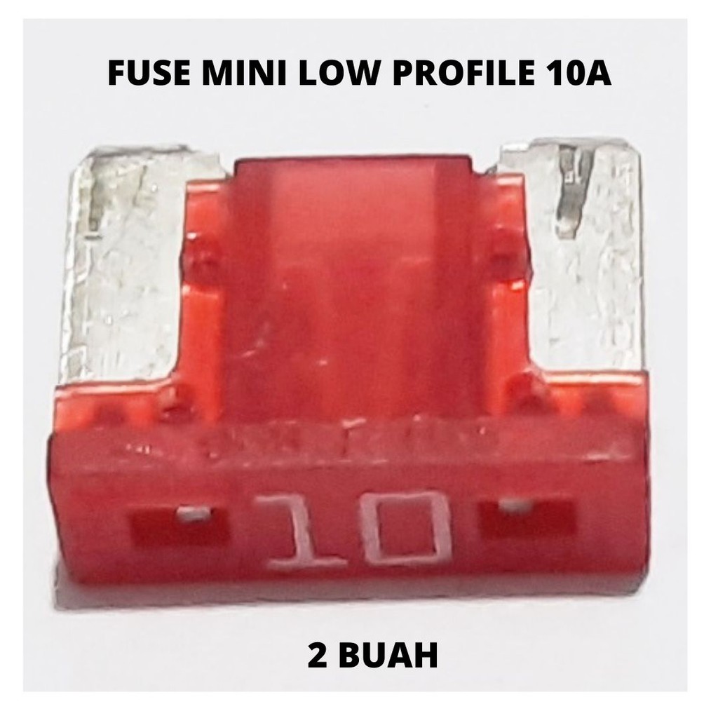 Sikring Mobil Tancap Pisau Buntung Fuse Blade DX Micro Mini LP Reg 2pcs 114123