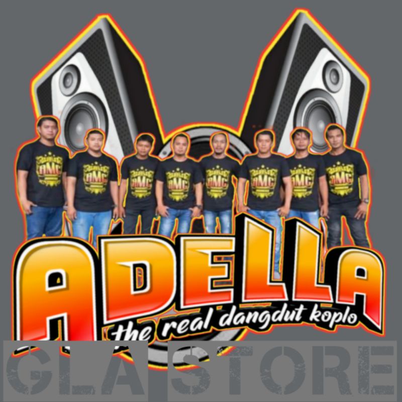 KAOS ADELLA AMC CUMI CUMI TERBARU ORIGINAL GLA STORE | KAOS TANGAN PANJANG ADELLA  THE REAL DANGDUT 