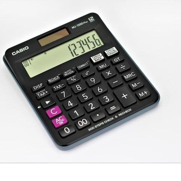 

Trend - Calculator Casio MJ-120D PLUS Original Asli - Kalkulator MJ 120 D Plus Meja Kantor 爽