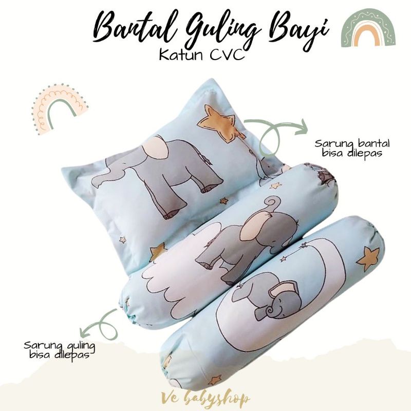 Bantal Guling bayi / sarung bantal guling bayi