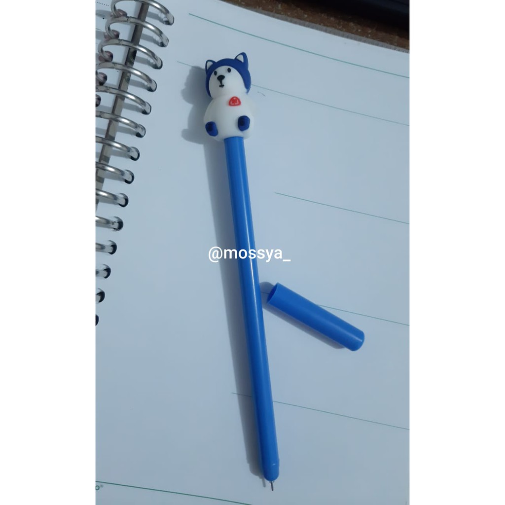 

Pulpen Gel Pena Karakter Shiba Inu