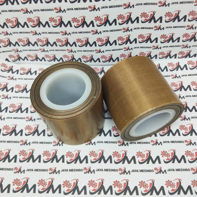 

(BISA COD) Teflon Tape Kain Isolasi Perekat Heating Elemen Mesin Vacum SPECIAL Kode 846