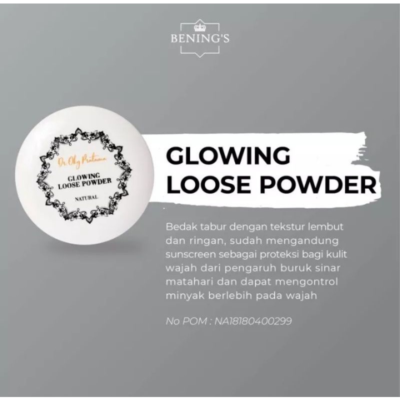 

GLOWING LOOSE POWDER NATURAL | BENING'S SKINCARE