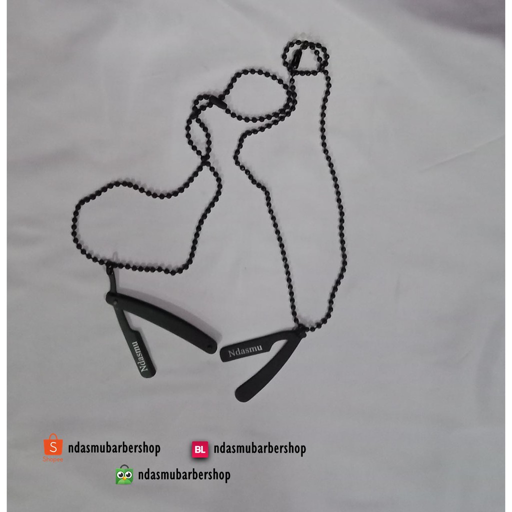 razor kalung, aksesoris barbershop, razor, aksesoris razor