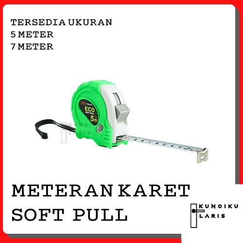 [terbaik] Meteran Karet 7,5 Meter 5 Meter Hioshi Measuring Tape Meteran Tukang ffe070fee