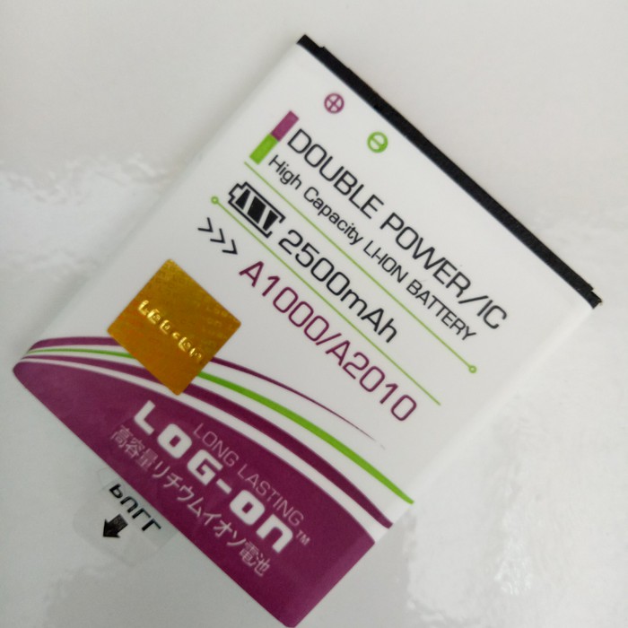 Battery/Baterai/Batre Lenovo A1000/A2010/Vibe A /BL-253 Original Log On Double Power