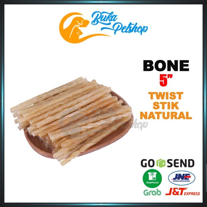 Snack Anjing Tulang Anjing TWIST STIK 5&quot;