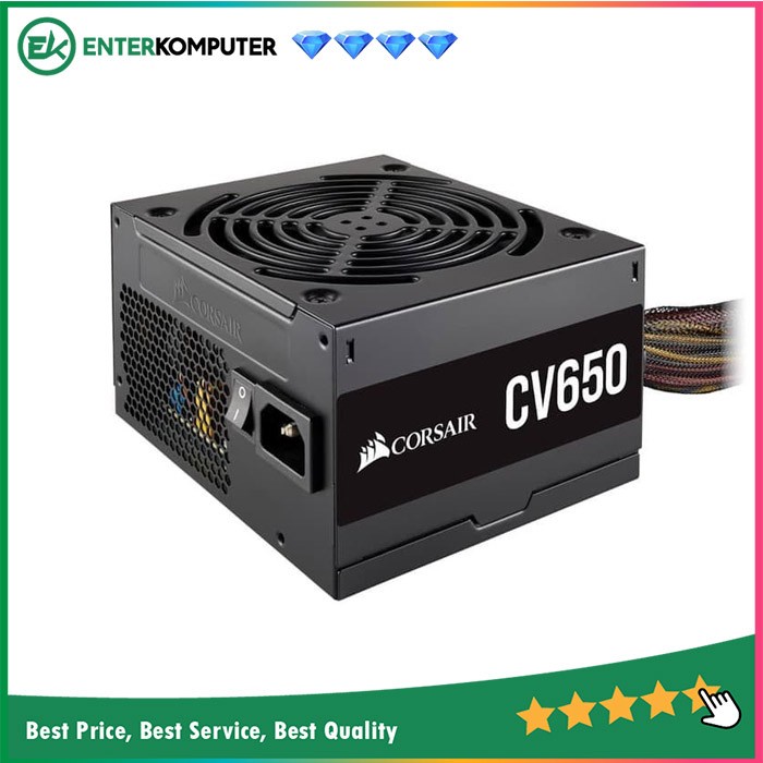 Corsair CV Series 650W - 80 Plus Bronze / PSU 650W