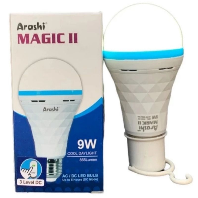 Bohlam LED Emergency / Magic Lamp 9W ARASHI