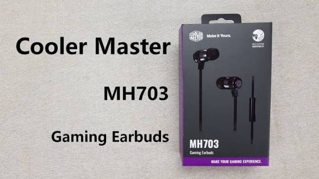 MasterPulse MH703 Cooler Master Earbuds Gaming MasterPulse MH 703