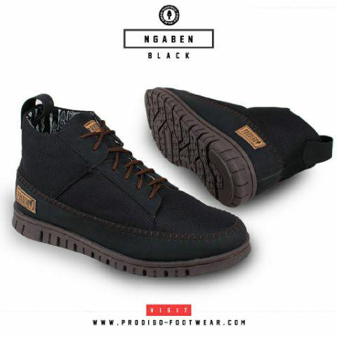 sepatu prodigo ngaben black