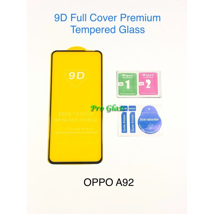 OPPO A92 5D 9D Full Cover Magic Glass Premium Tempered Glass