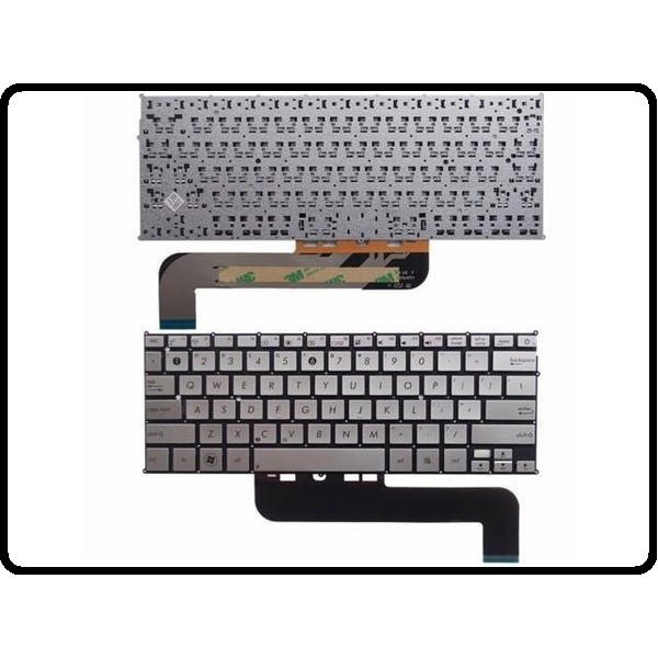 Keyboard Asus Zenbook/Ultrabook Ux21 Ux21e Silver