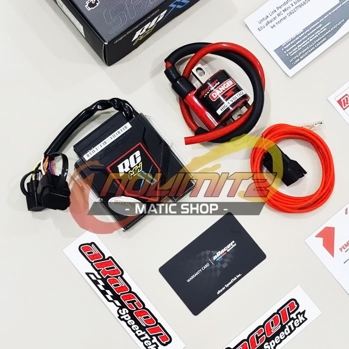 ECU Koil aRacer RC Mini X Vespa Sprint Primavera 150 3V IGET S LX GTS