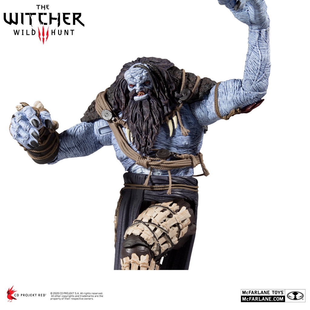 Figure The Witcher 3 Wild Hunt Ice Giant Mcfarlane Toys 12”