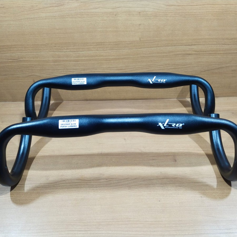 Dropbar Roadbike XLR8 Stang Balap pipih Lubang/stang roadbike