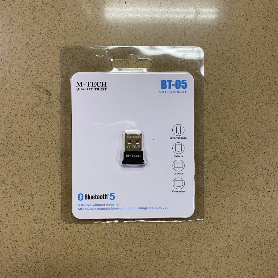 USB Dongle Bluetooth 5.0 Nano M-Tech BT-05 Versi 5.0 Adapter BT-05