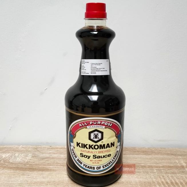 

KIKKOMAN SHOYU PREMIUM SOY SAUCE 1.6L - KECAP ASIN JEPANG RESTO
