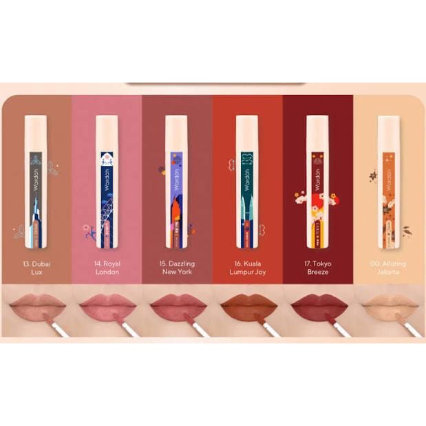 Wardah Colorfit Last All Day Lip Paint / Lip cream / Lipstick Wardah 4.2 gr