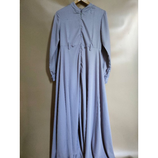 PRELOVED GAMIS WANITA ABU-ABU