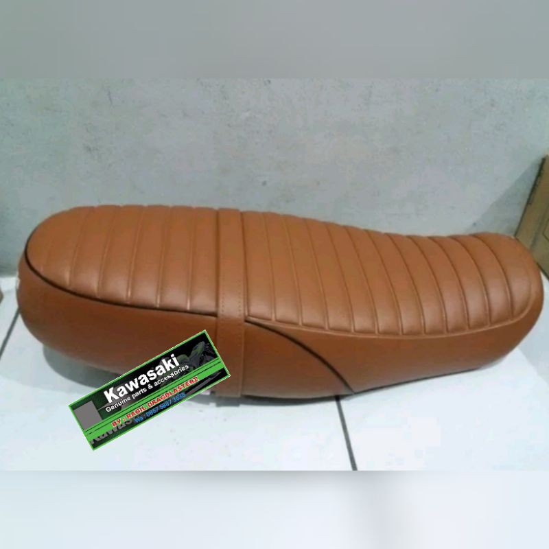 jok w175 coklat original Kawasaki