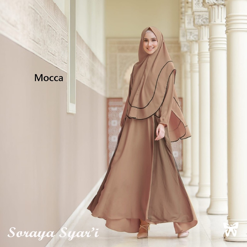 HOPYLOVY - SALE Gamis Wanita Soraya Syari