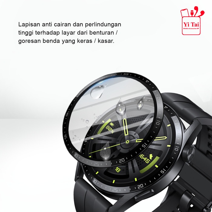 TEMPERED GLASS NANO 3D YI TAI FOR HUAWEI WATCH GT3 42MM HUAWEI GT3 46MM