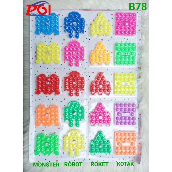 DC B ( B00078 ) MAINAN POP IT / BUBBLE TOYS / FIDGET TOYS / MAINAN ANAK KEKINIAN / TIDAK BISA MEMILIH