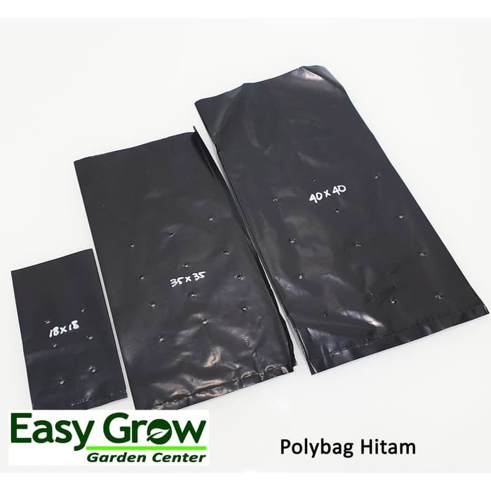 Promo Polybag Tanaman Warna Hitam 40 x 40 cm Murah