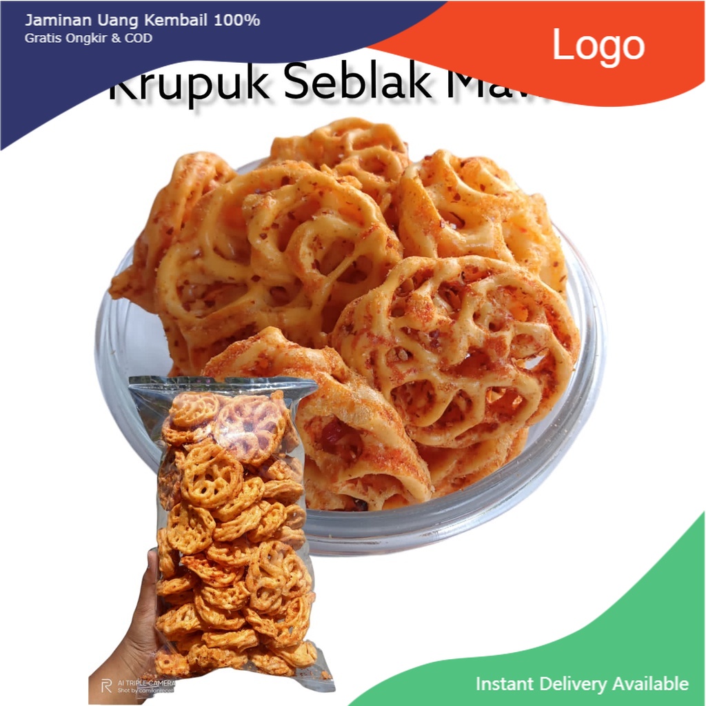 

Snack jajan seblak mawar 250gr