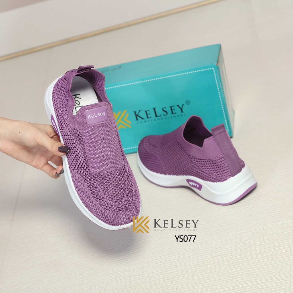 Kelsey Sepatu Flyknit Shoes Wanita YS077