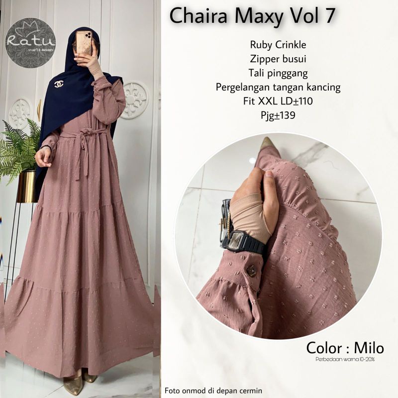 gamis chaira maxy vol 7 by ratu