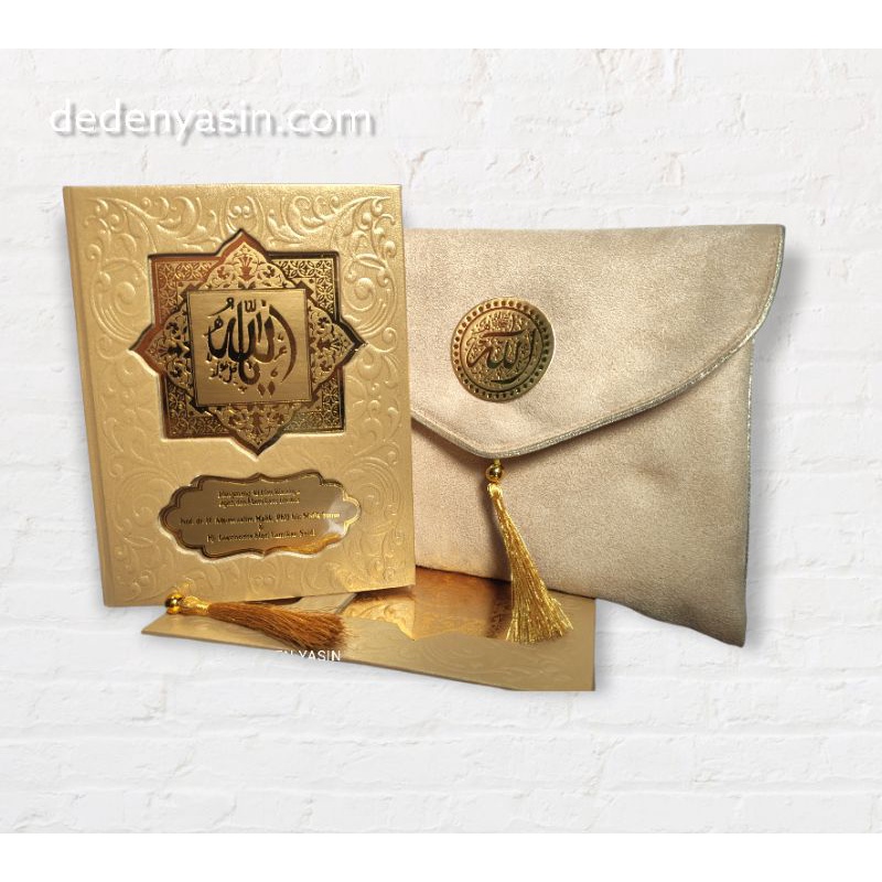 Buku Yasin Paket Dompet Bludru Sweet