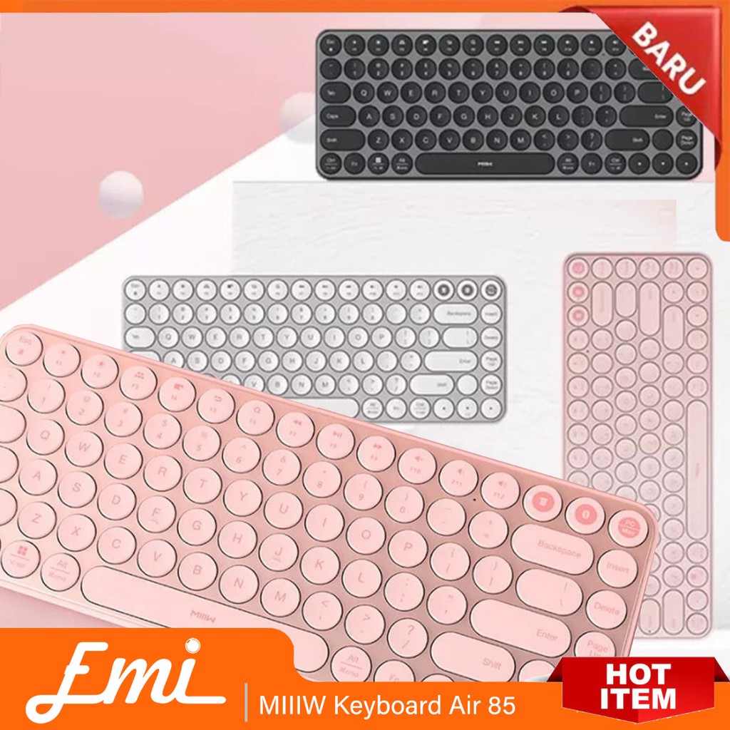 Miiiw Keyboard Air 85 Keys Dual Mode Wireless