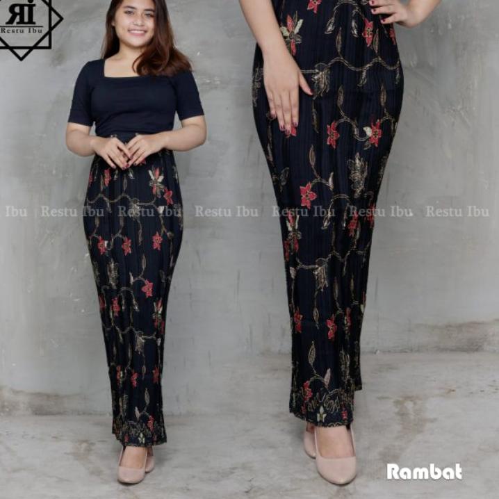 ROK PLISKET BATIK MODERN JUMBO / ROK WISUDA / ROK KEBAYA BATIK MODERN / ROK SERUT / ROK BATIK JUMBO
