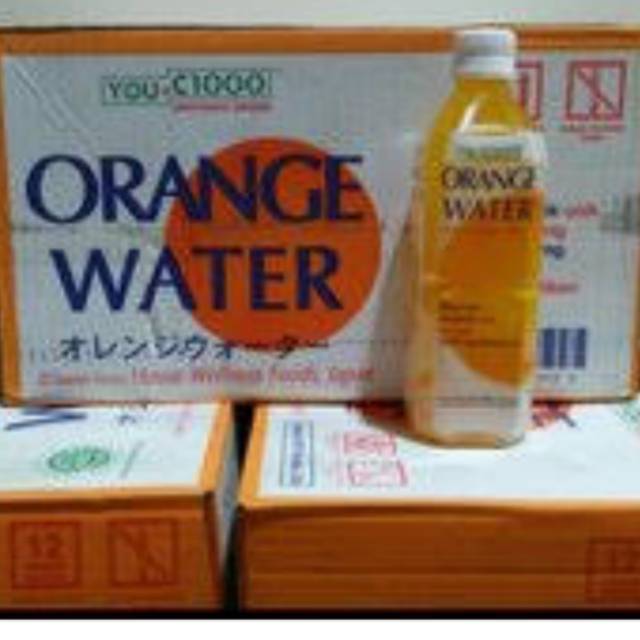 

You c 1000 orange water 500 ml