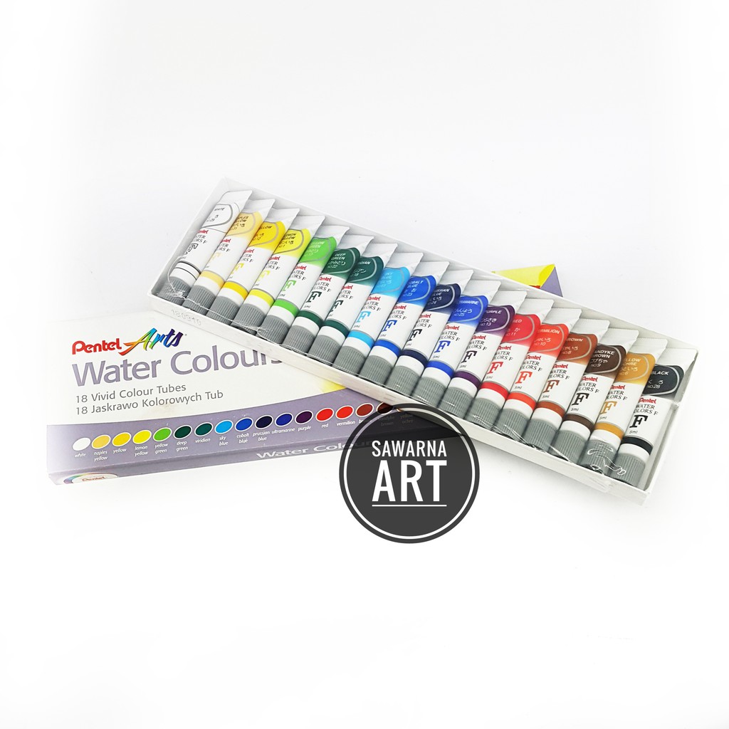 

Pentel Arts Watercolours 18 Colours
