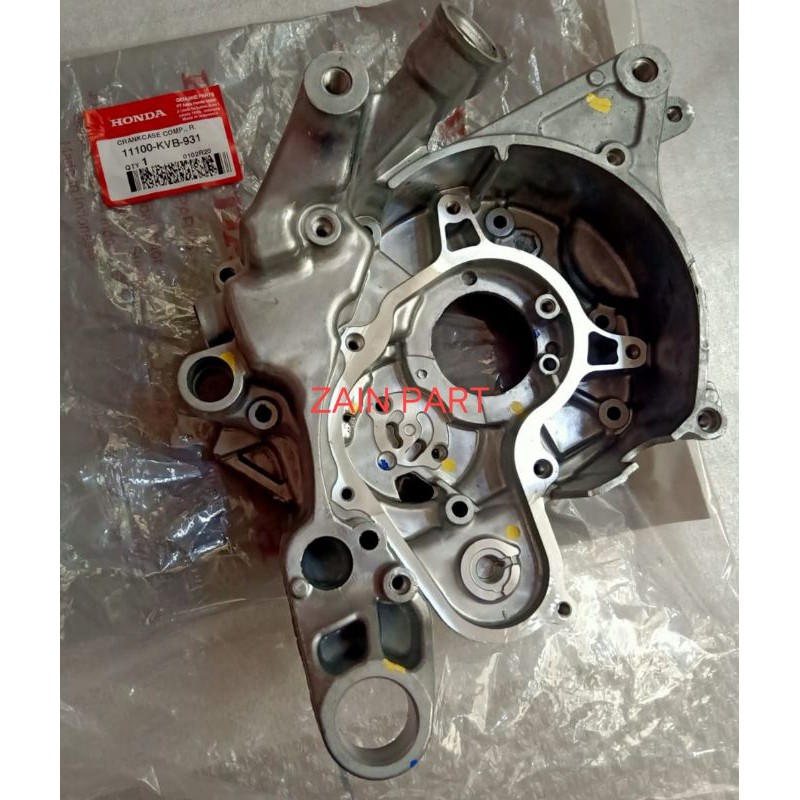 11100-kvb-931 crankcase comp R,blok mesin kanan Vario 110 karbu, Vario tekno original
