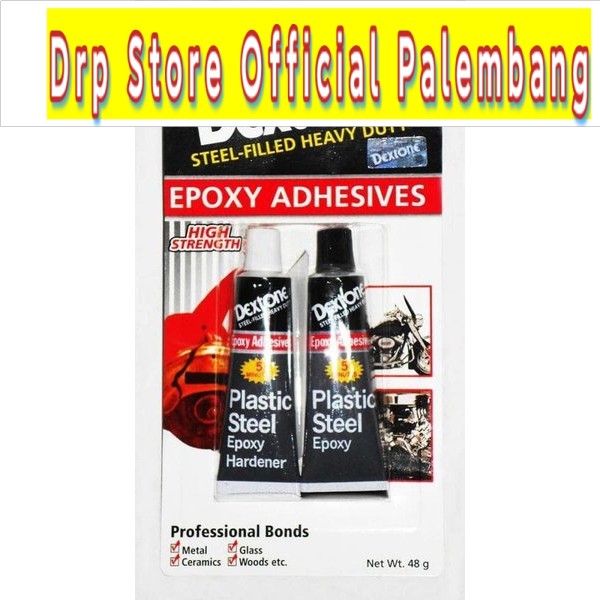 Lem dextone epoxy besi Adhesive Palembang - 48 gr