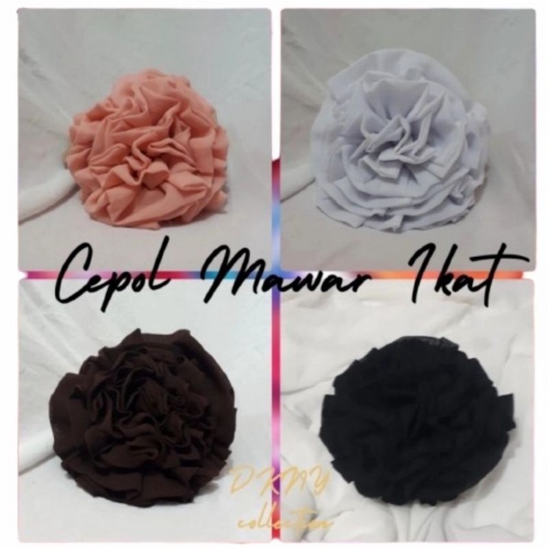 Cepol Hijab Cepol Mawar Ikat Jumbo