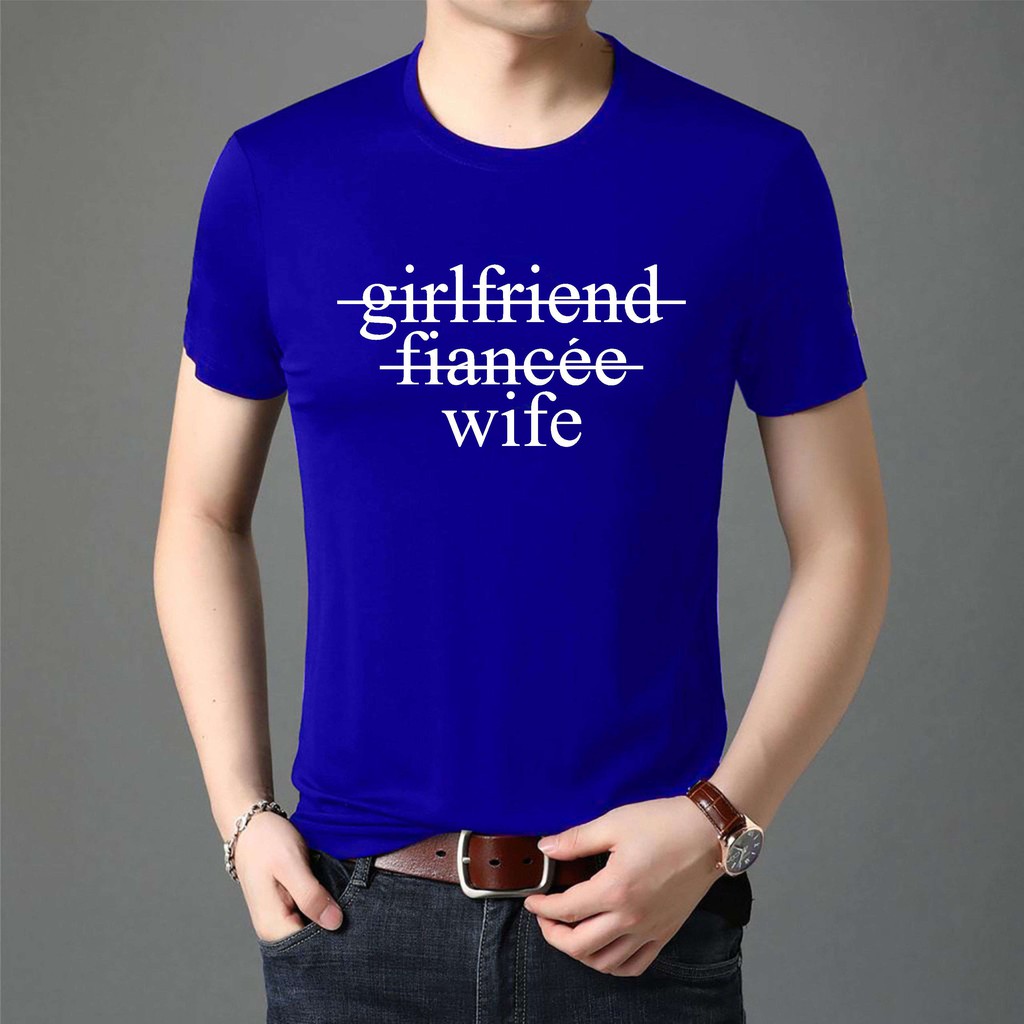 BS/COD/BAJU KAOS TANGAN PENDEK WIFE/PRIA/REALPICTURE