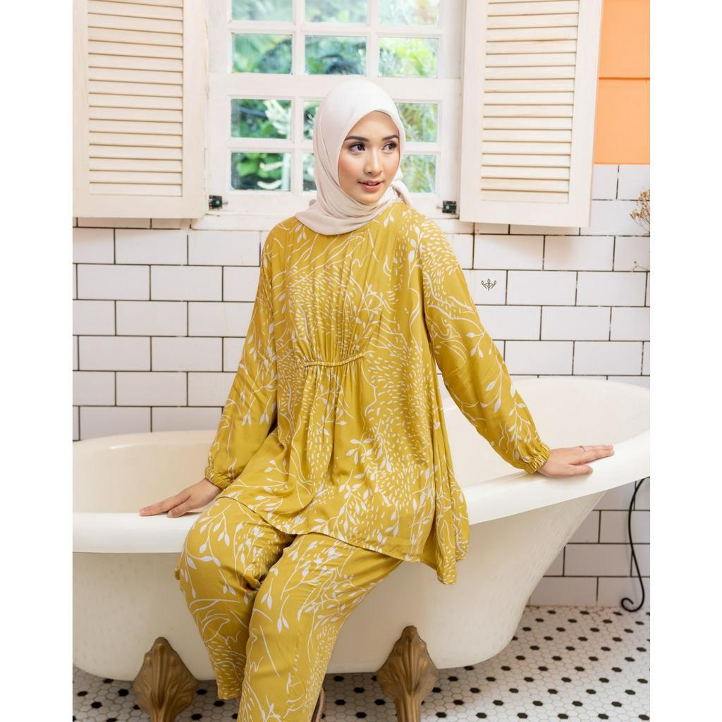 Wimi.id Luvia Long Pjs | Baju Ibu Hamil dan Ibu Menyusui