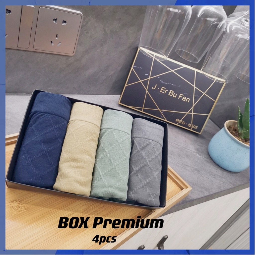 Celana dalam pria dengan kualitas tinggi dan box premium