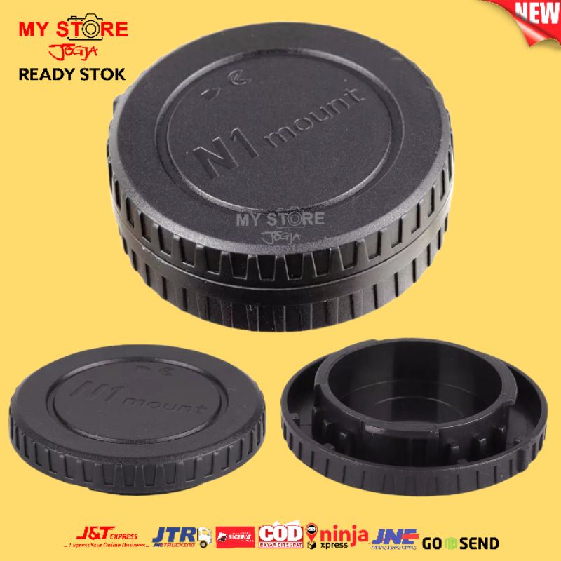 Jual Rear Lens Cap Tutup Belakang Lensa & body Depan Kamera nikon 1 N1