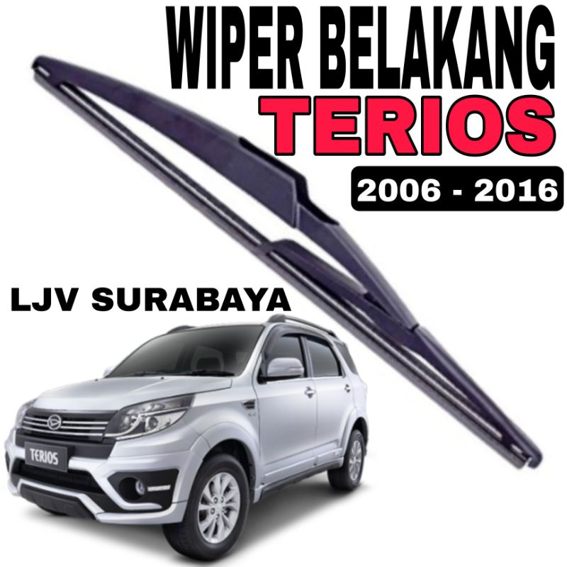 WIPER BELAKANG DAIHATSU TERIOS OLD 2008 - 2016 OEM 12 INCH 2 LOCK