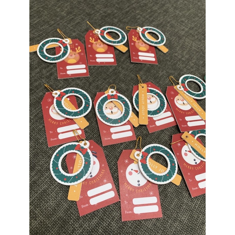 

Tag Tebal Natal isi 10 / Tag Tebal Christmas / Hang Tag Tebal / Hang tag Natal / Gantungan Natal / Gantungan kado