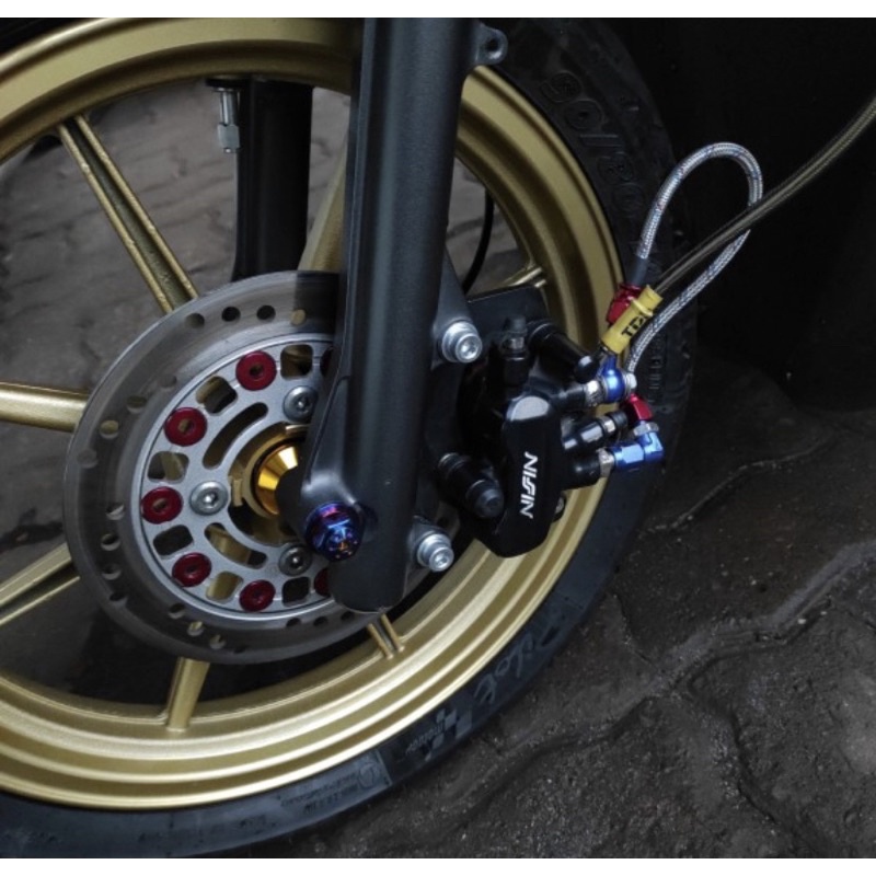 bracket kaliper pcx 3 piston